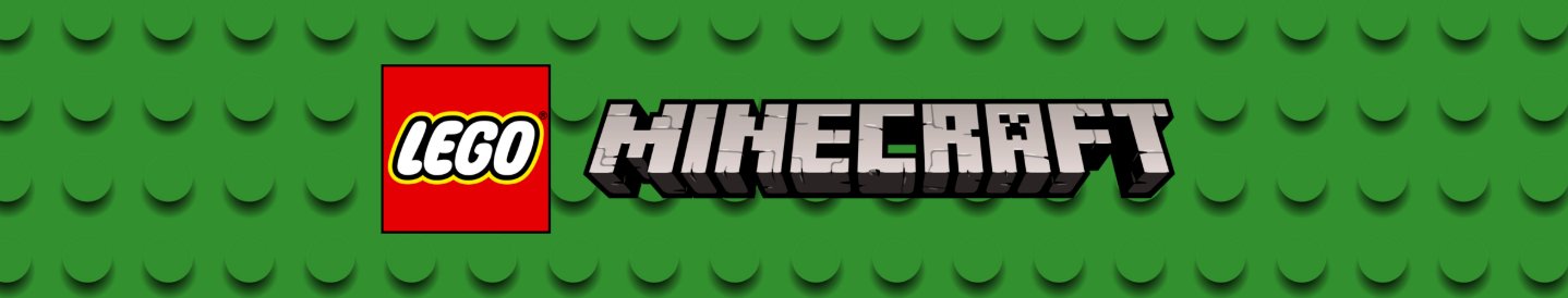 Lego minecraft logo sale