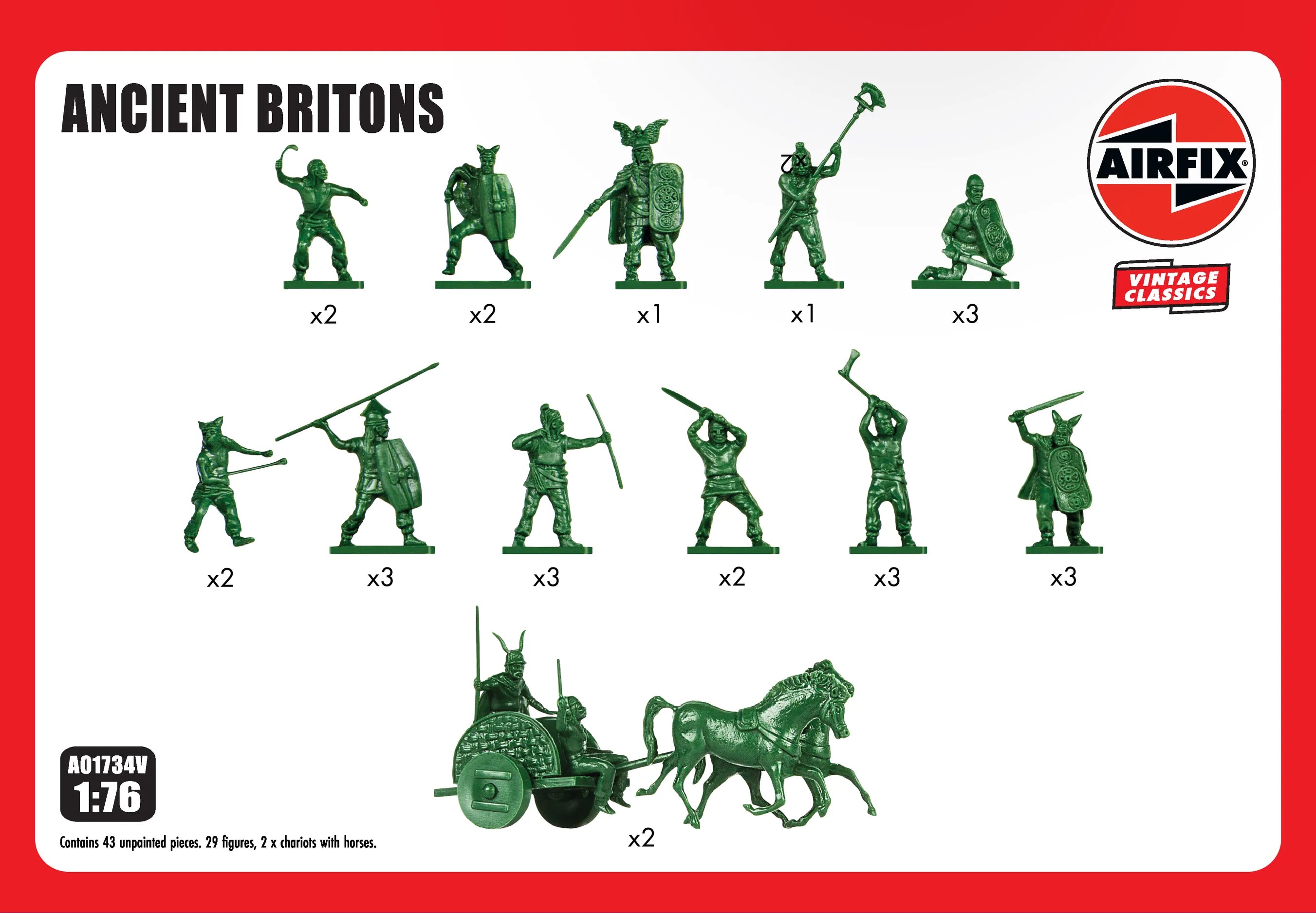Airfix Ancient Britons Model Kit Set
