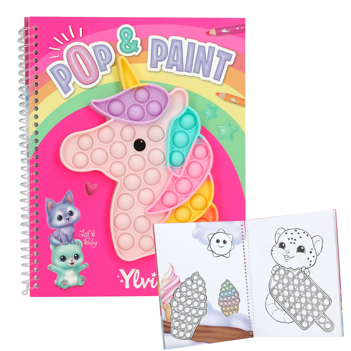 Ylvi Pop & Paint Coloring Book