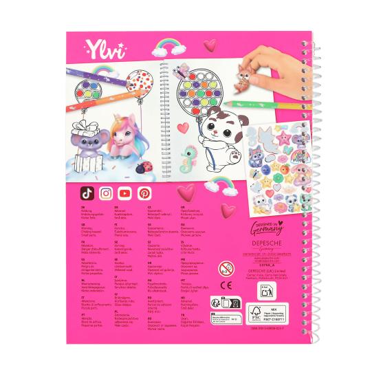 Ylvi Pop & Paint Coloring Book