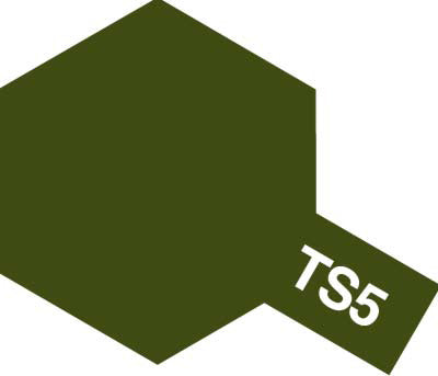 Tamiya TS-5 Olive Drab Spray Paint