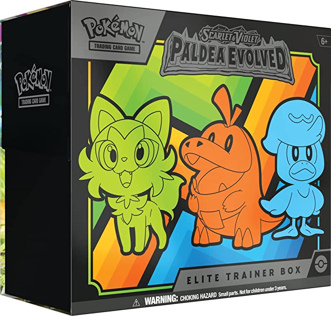 Pokemon Trading Card Game: Scarlet & Violet Paldea Evolved Elite Trainer Box