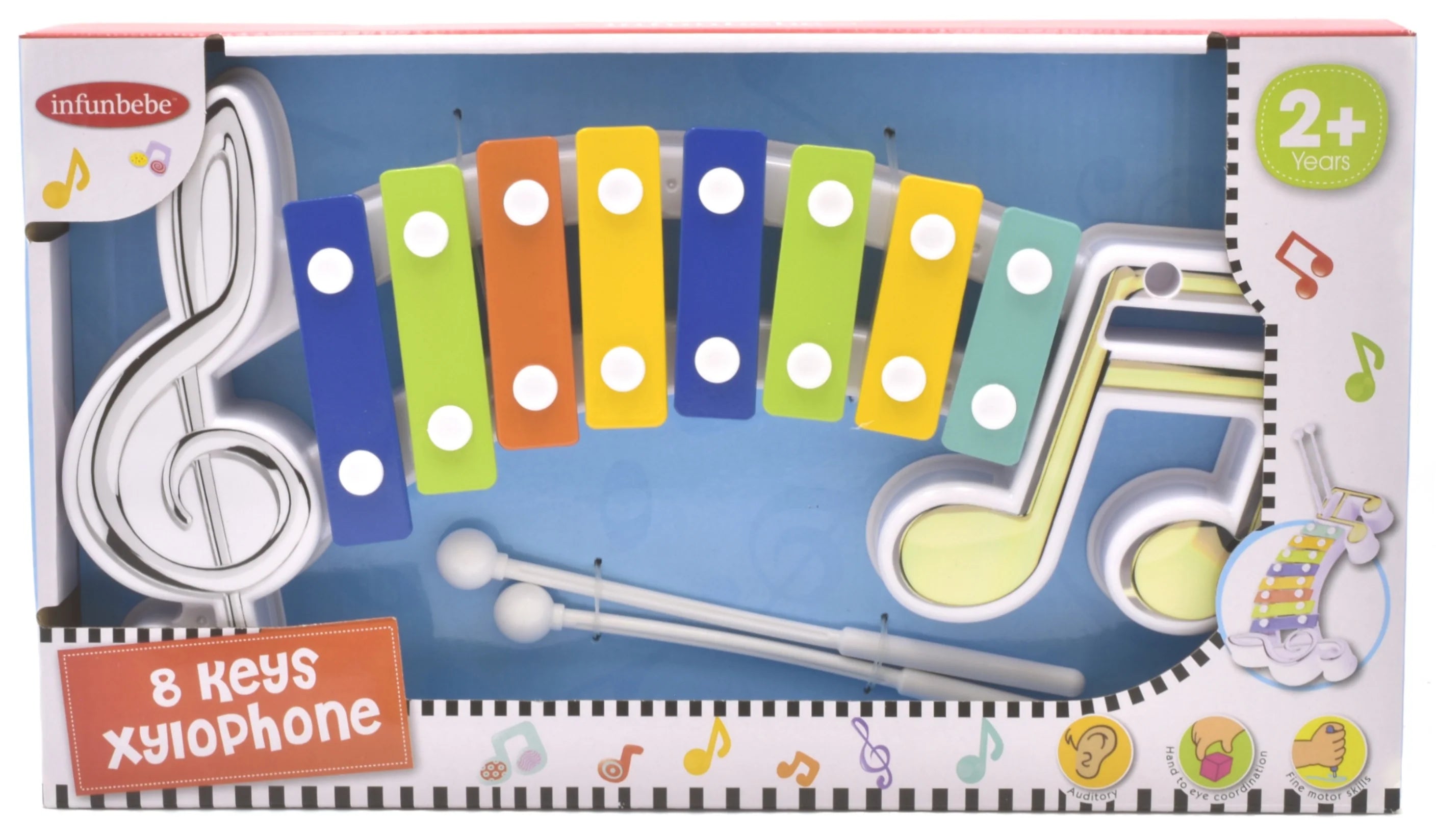 8 Keys Xylophone