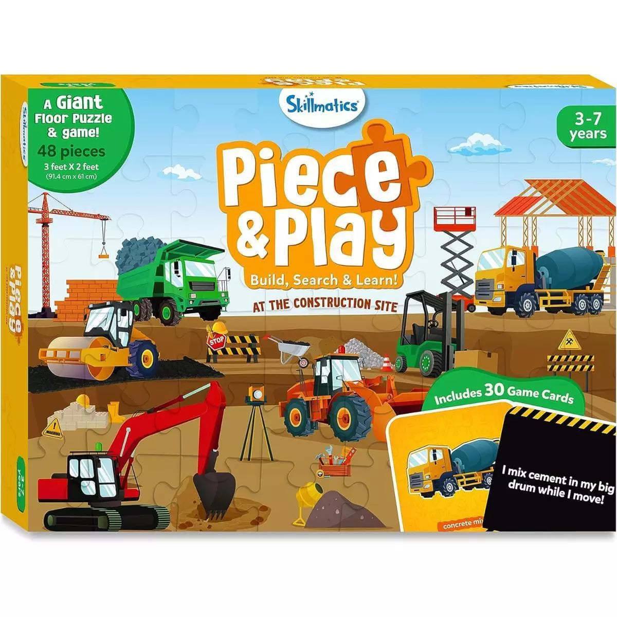 Skillmatics Piece & Play Construction Site