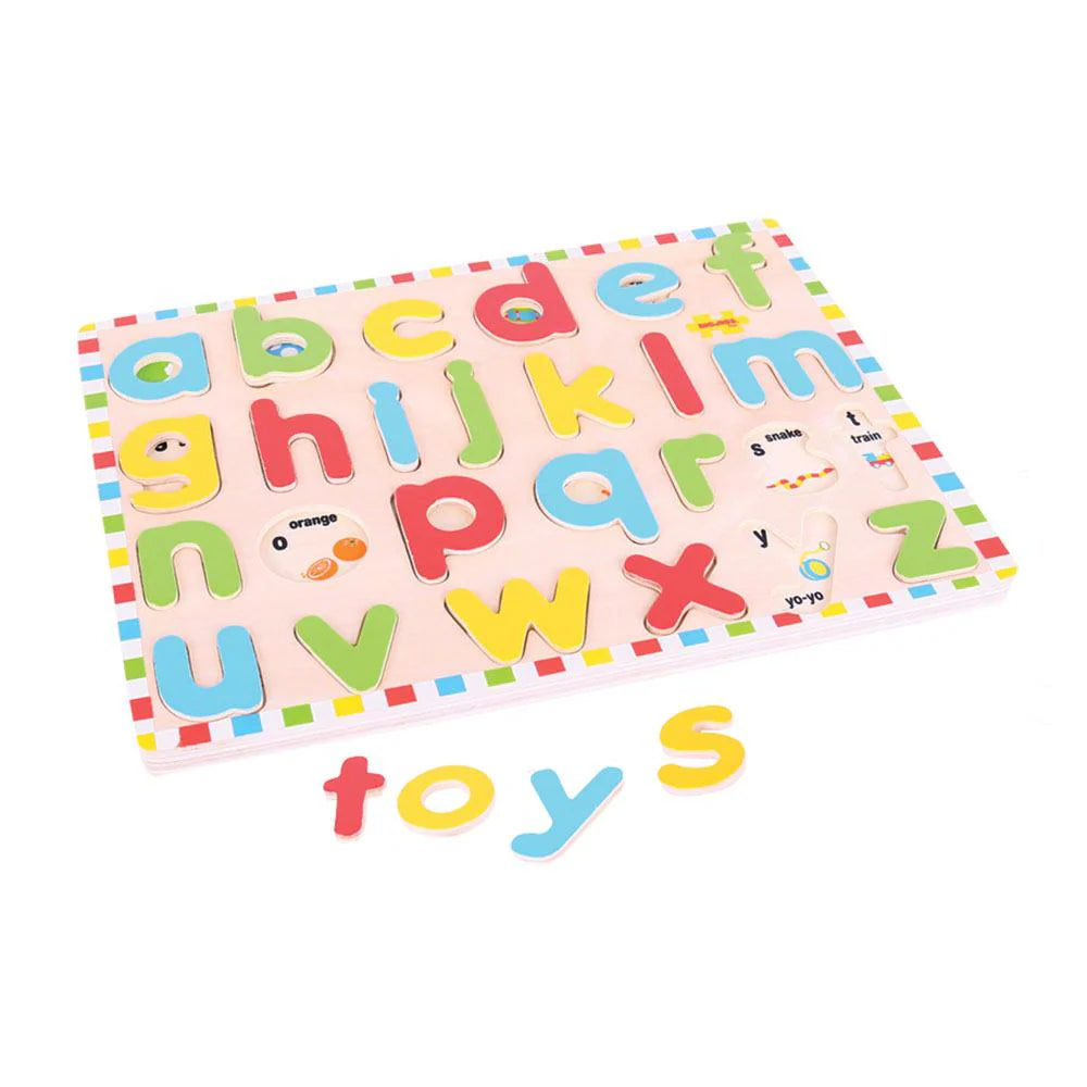 Big Jigs Inset Puzzle abc - lowercase