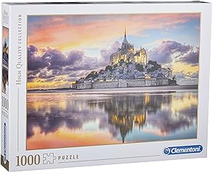 Clementoni Mont Saint Michel 1000 Piece HQ Jigsaw