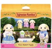 Sylvanian Flora Rabbit Family