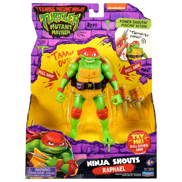 TMNT Mutant Mayhem Ninja Shouts Raphael
