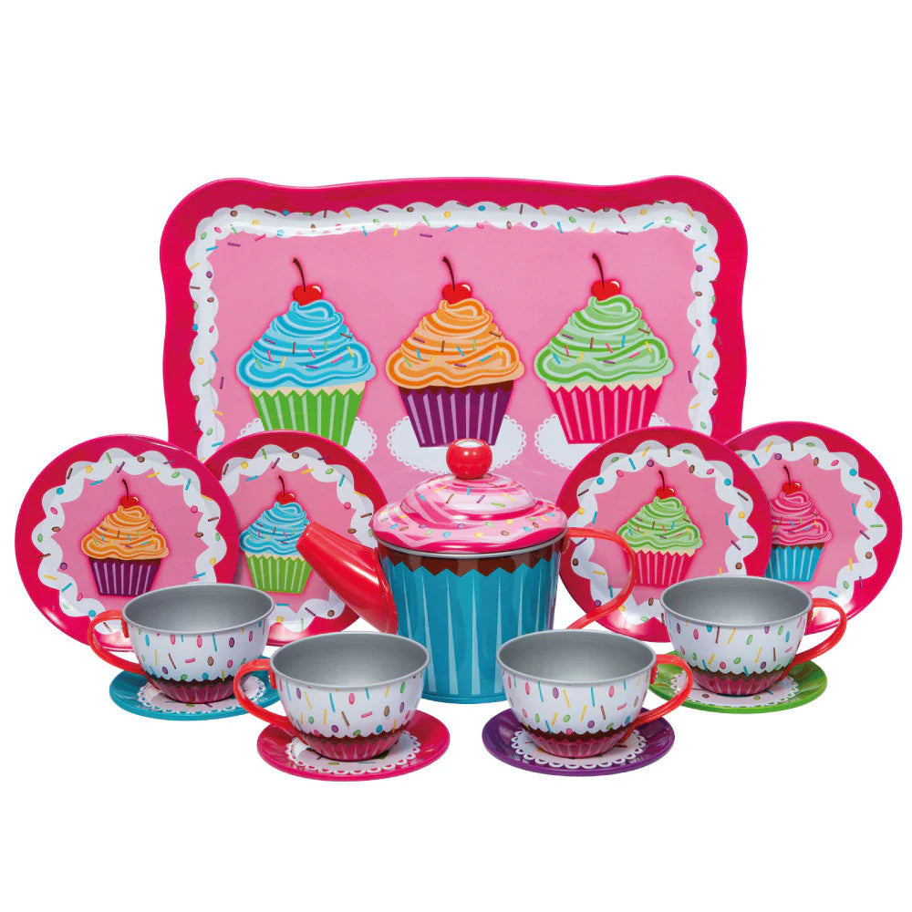 *Cupcake Tin Tea Set