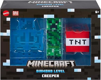 Minecraft Diamond Level Creeper 5.5" Action Figure