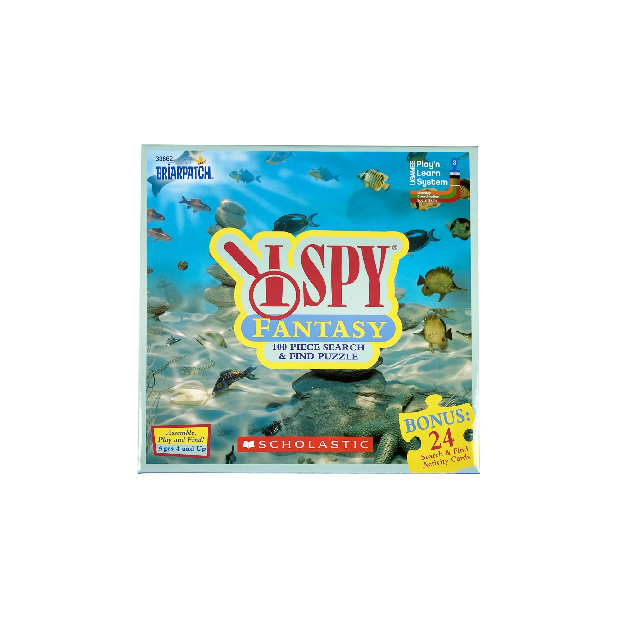 I Spy Fantasy 100 piece Search & Find Jigsaw