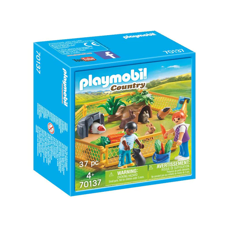 Playmobil Animal Enclosure Playset