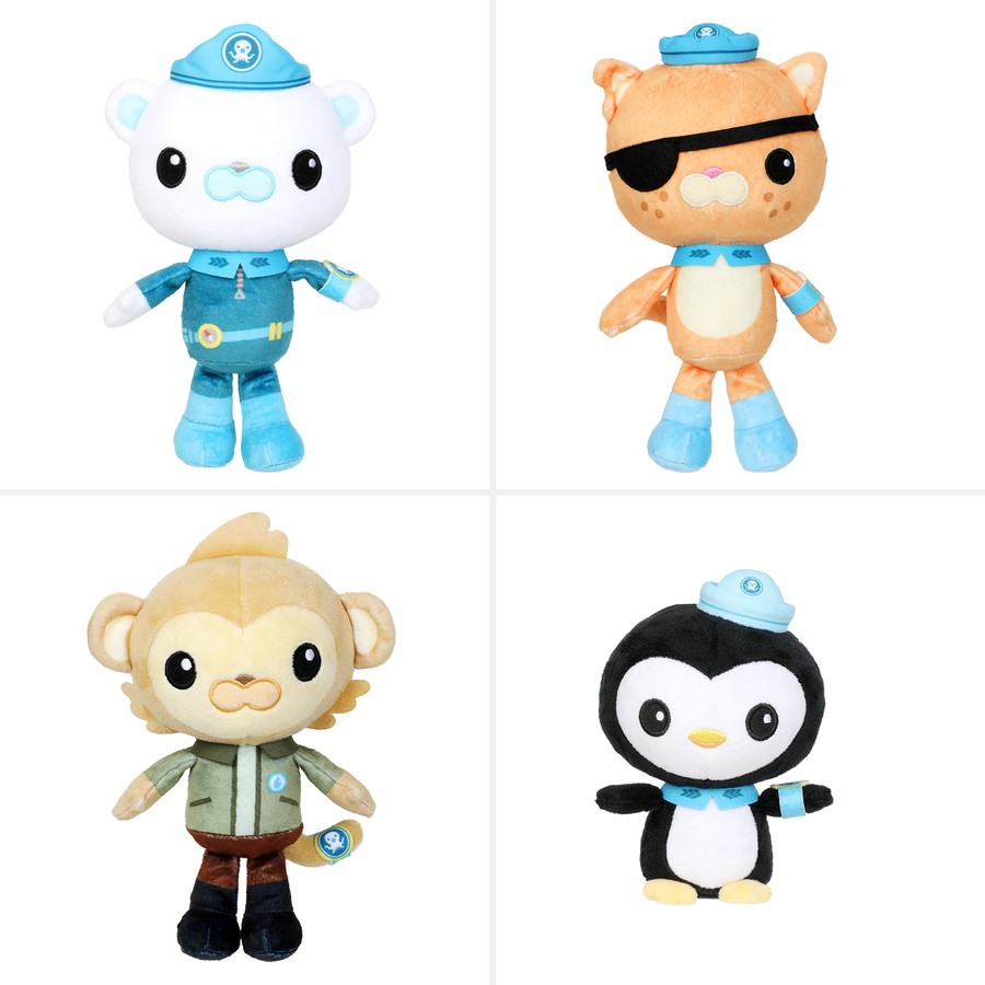 Octonauts Crew Plush Assortment