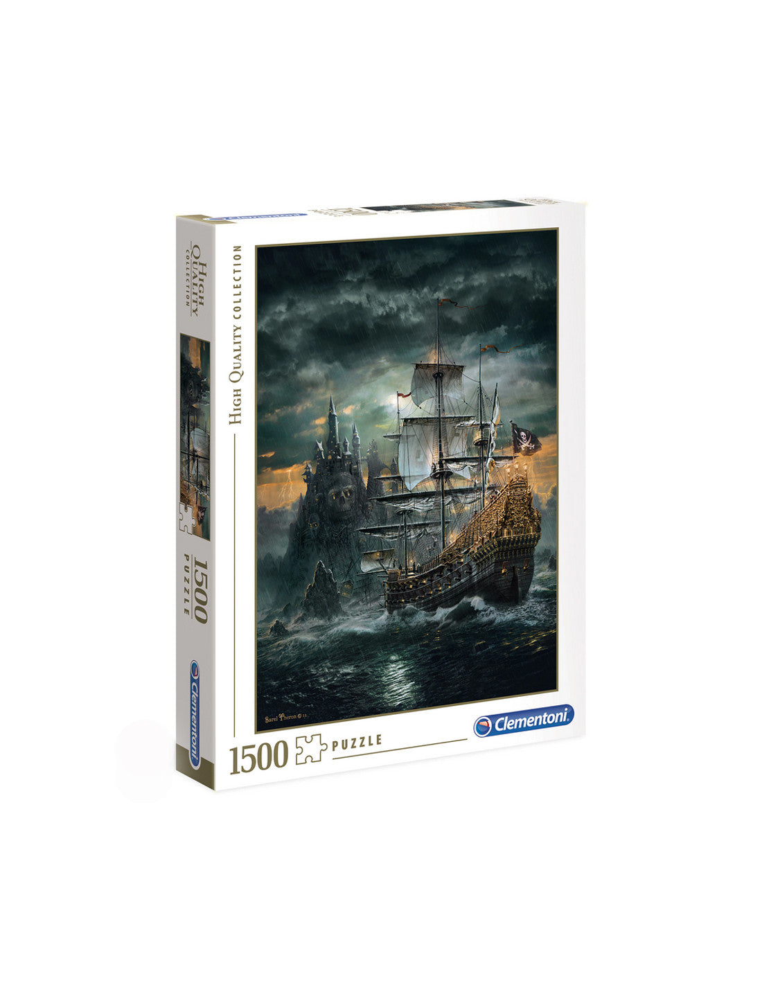 Clementoni The Pirate Ship Panorama 1500 Pc Jigsaw