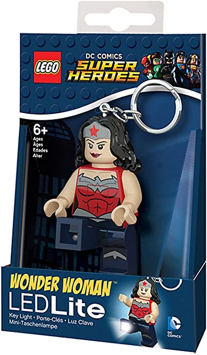 Lego Wonder Woman Keyring Torch