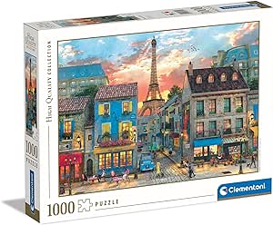 Clementoni Streets of Paris 1000 Piece Jigsaw