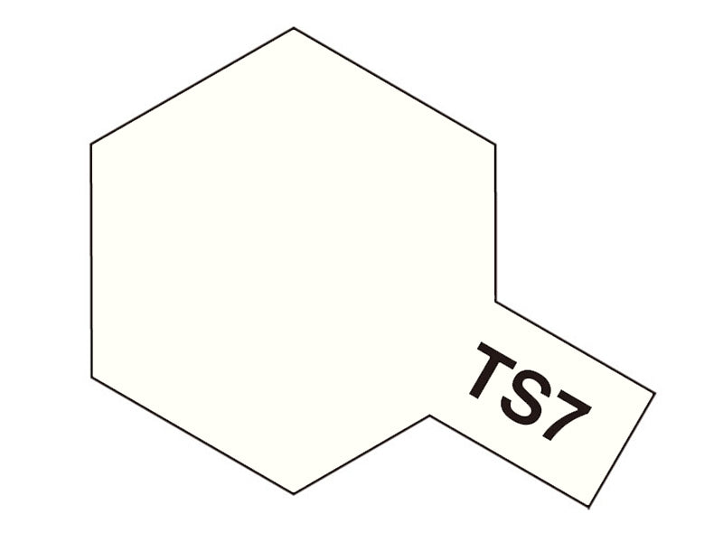 Tamiya TS-7 Racing White Spray Paint