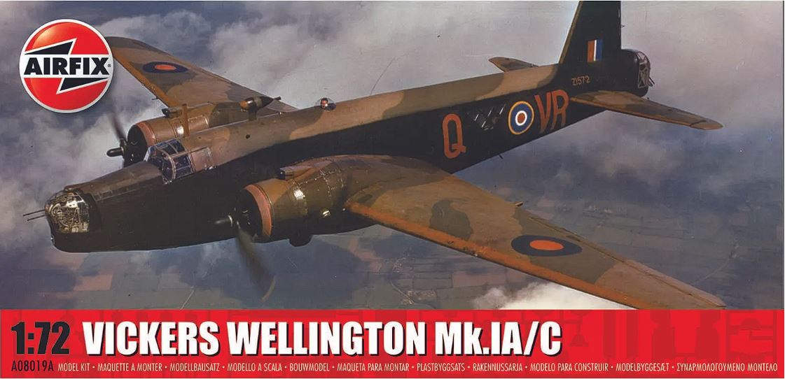 Airfix Vickers Wellington Mk 1A Scale Kit