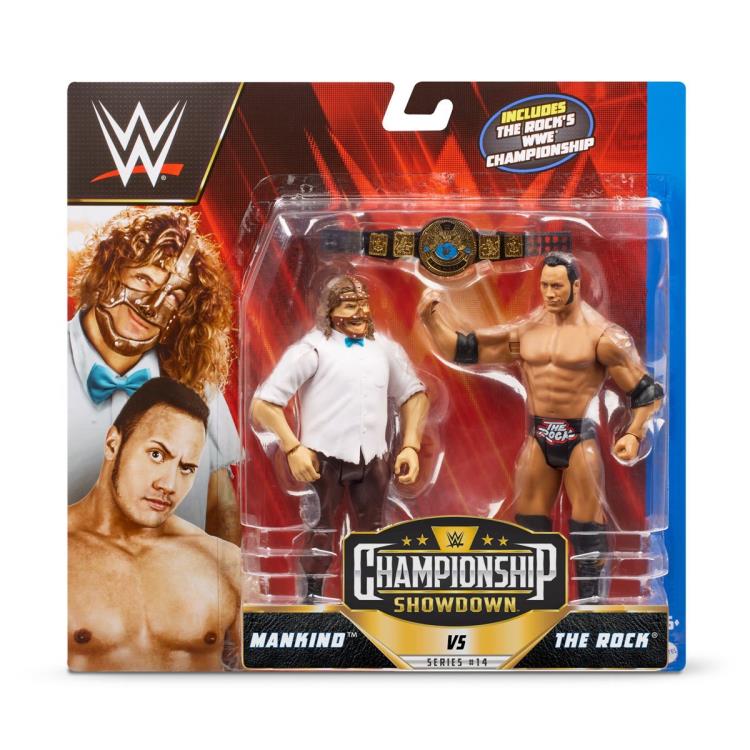 WWE Championship Showdown Mankind VS The Rock