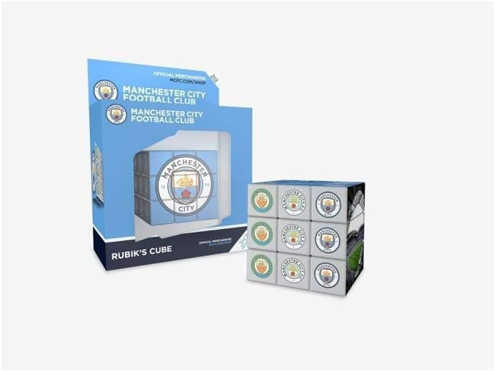 Rubiks Cube Manchester City Football Club