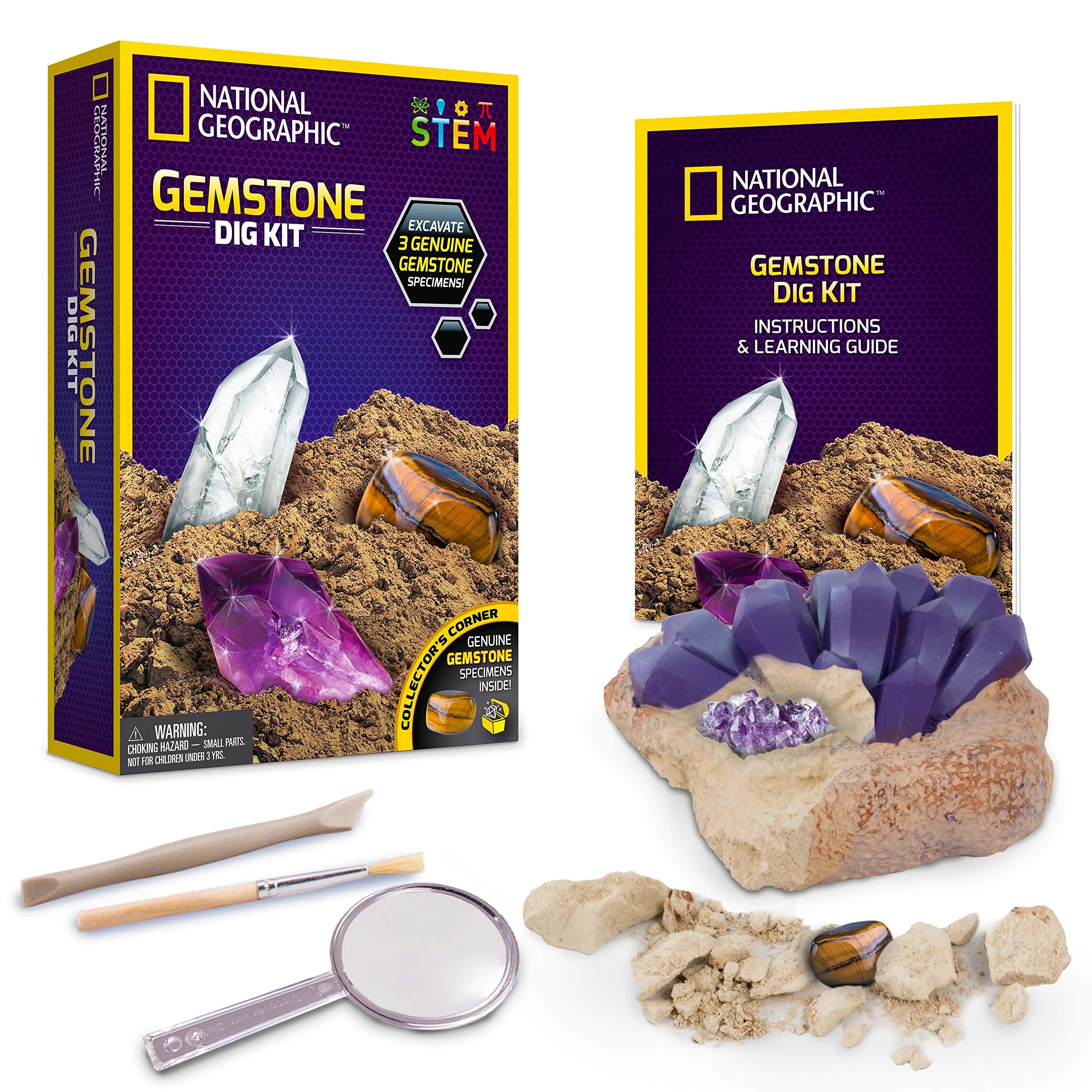 National Geographic Gemstone Dig Kit