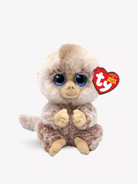 TY Stubby Monkey Beanie Bellies
