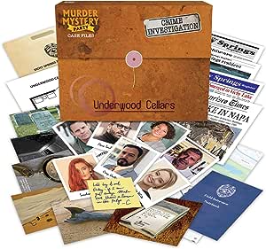 Murder Mystery Case: Underwood Cellar Case File