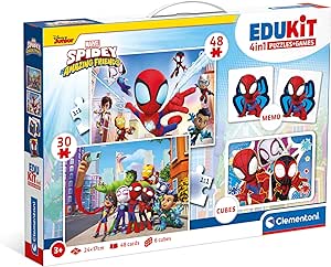 Clementoni Edukit 4in1 Spidey Jigsaw Puzzle