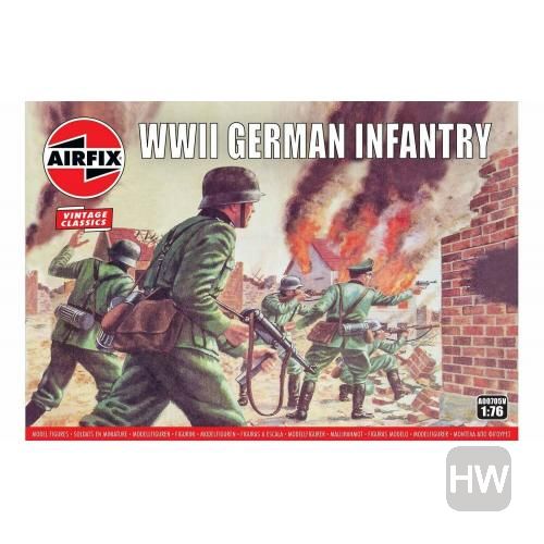Airfix WWII German Infantry 1:76 Scale