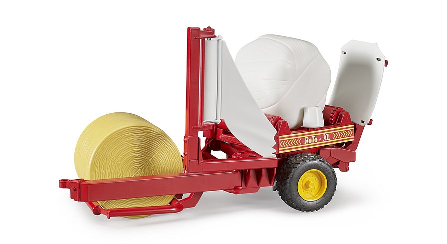 Bruder Round Bale Wraper & Bales