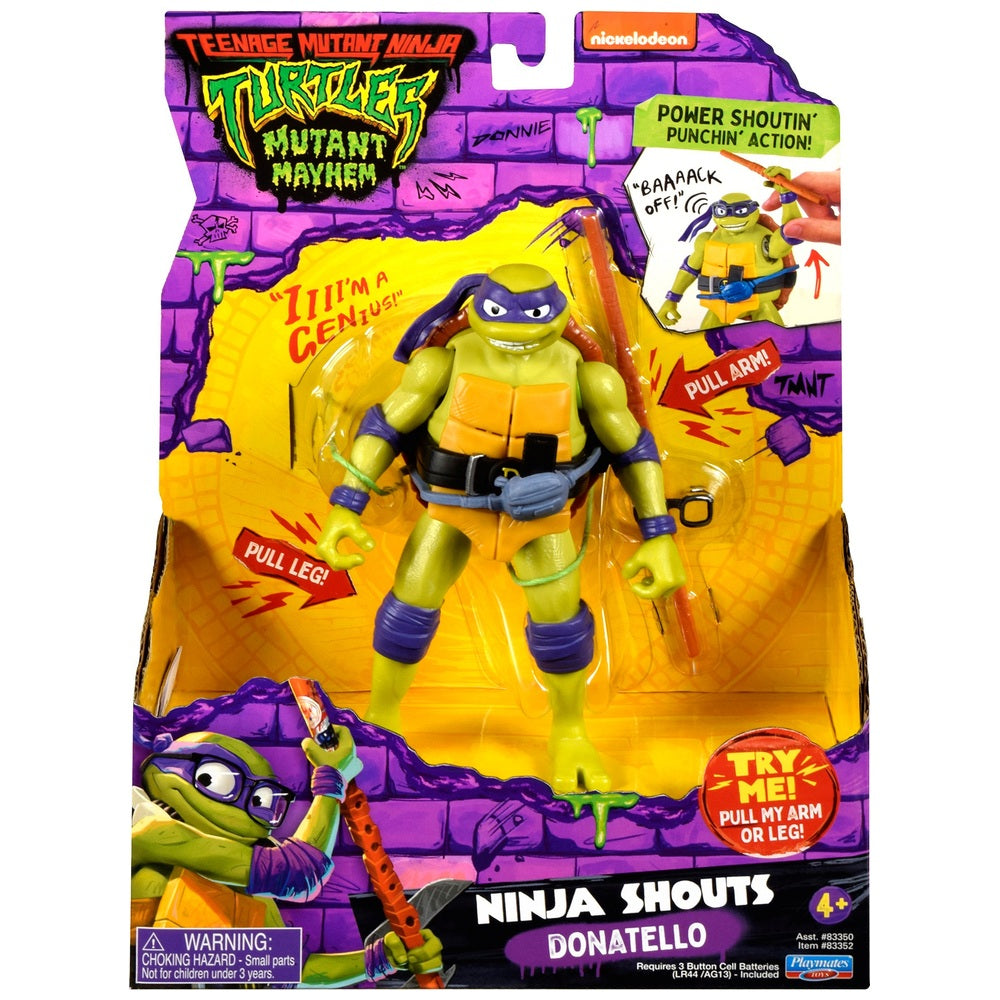 TMNT Mutant Mayhem Ninja Shouts Donatello
