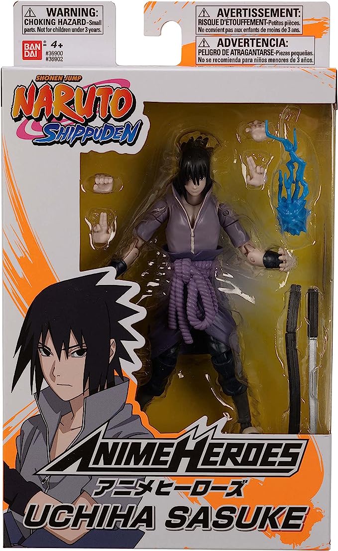 Anime Heroes Uchiha Sasuke 6.5" Action Figure