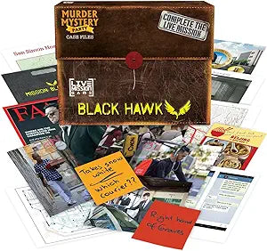 Murder Mystery Case: Mission Black Hawk