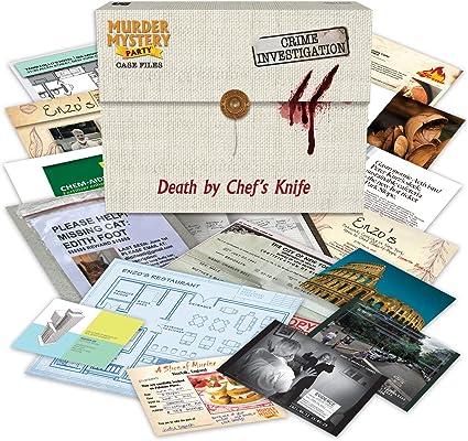 Murder Mystery Case: Death by Chef Knife