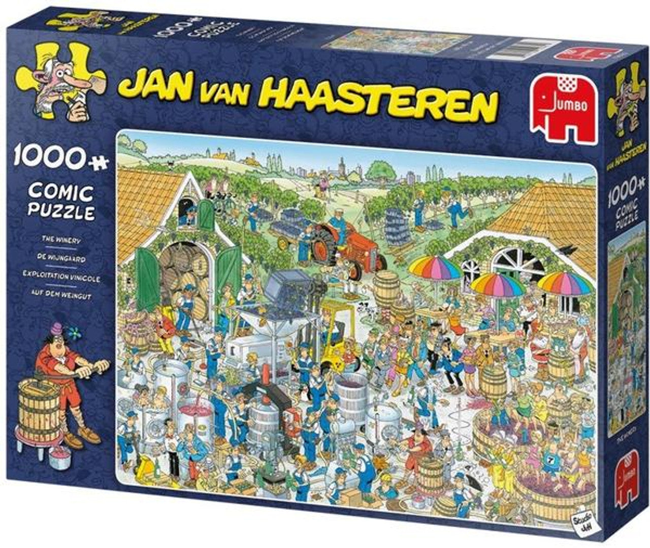 Jan Van Haasteren The Winery Jigsaw Puzzle