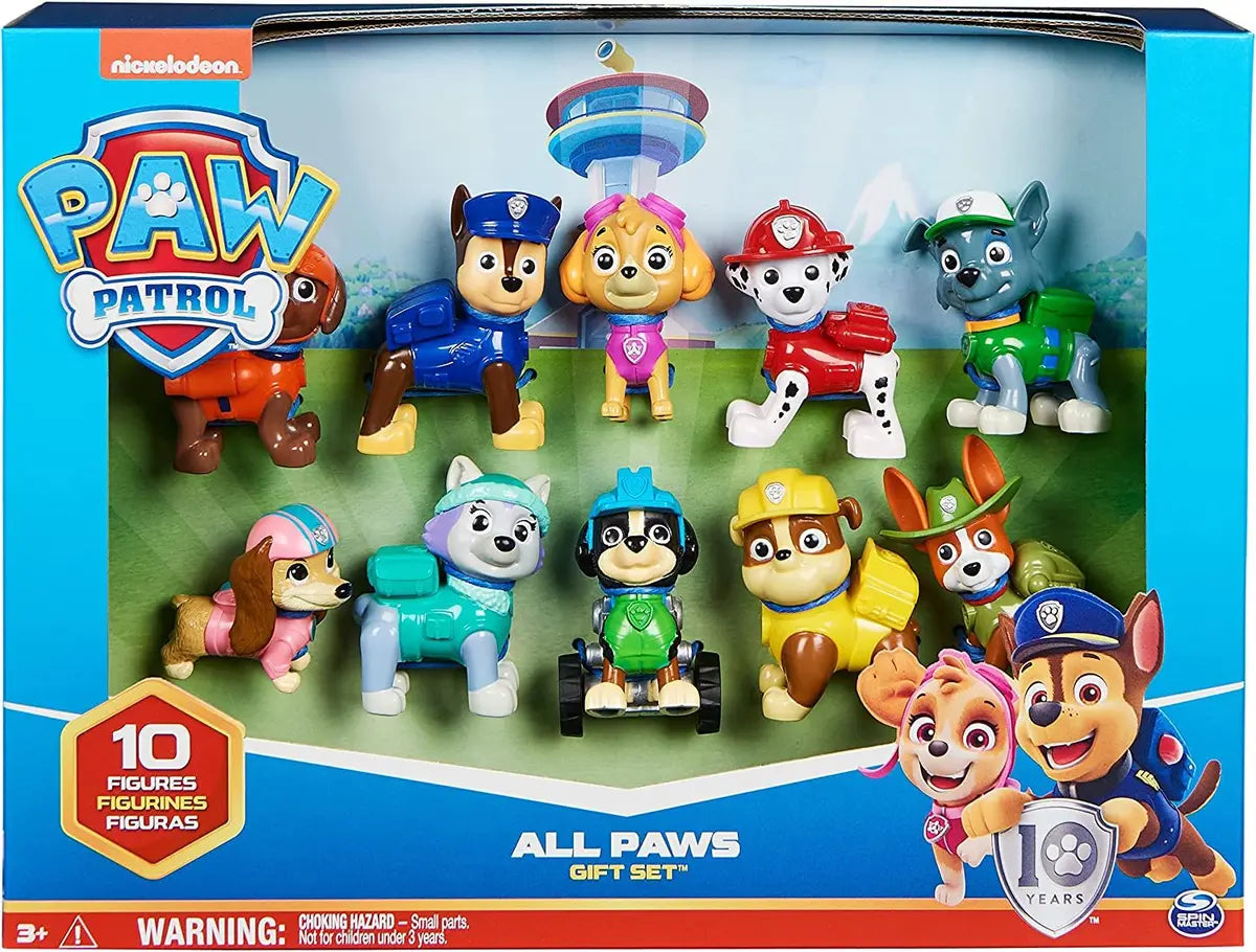 PAW Patrol All Paws 10 Figure Gift Pack