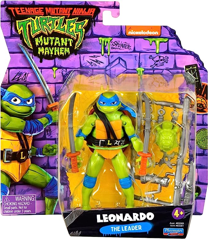 Tmnt Teenage Ninja Turtles Mutant Mayhem Complete Set 9 Action Figures  Playmates