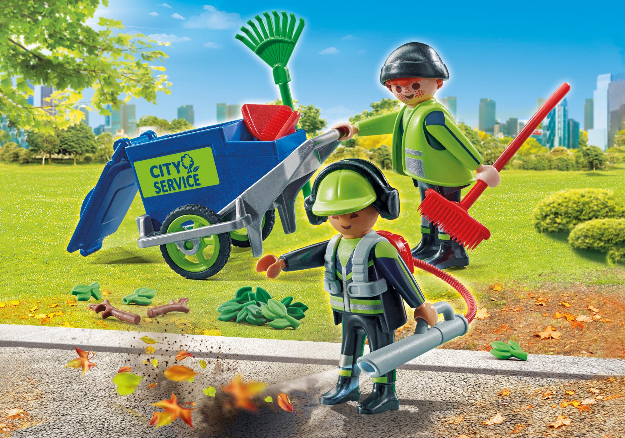 Playmobil City Action Street Cleaning Team