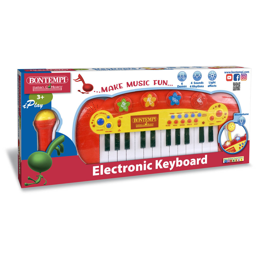 Bontempi 24 Key Digital Keyboard & Microphone