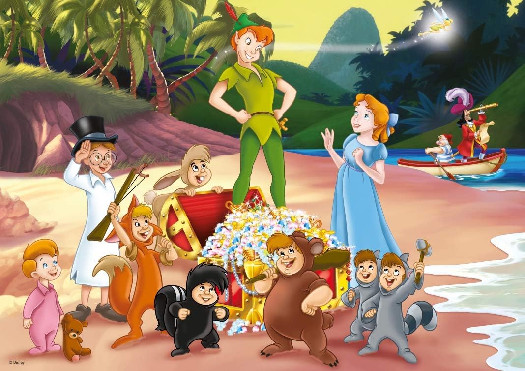 King 500 Piece Puzzle Disney Peter Pan
