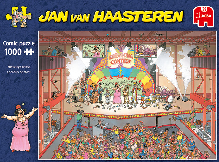 Jan Van Haasteren Eurosong Contest 1000 Piece