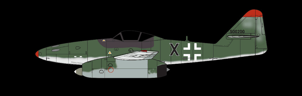 Airfix Messerschmitt ME262a - 1a2a