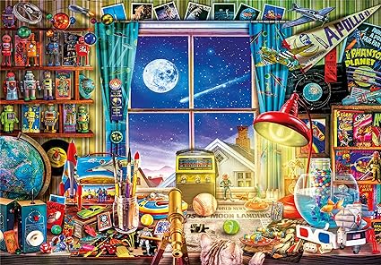 Clementoni HQ To The Moon 500 piece Jigsaw