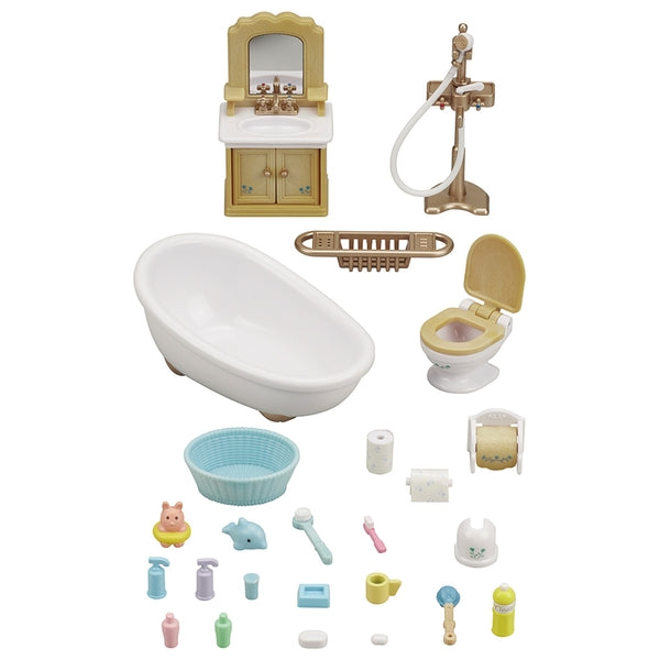 Sylvanian Families Bathroom Set