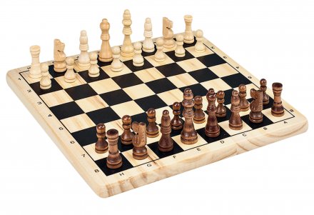 Rustic Chess Set