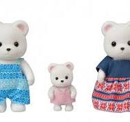 Sylvanian Families Polar Bear Family (3 Figures)