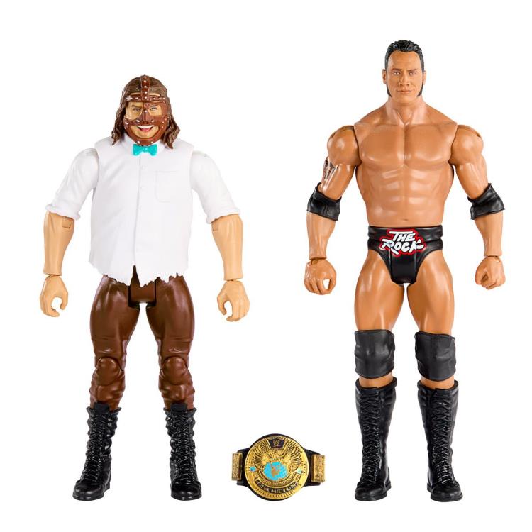 WWE Championship Showdown Mankind VS The Rock