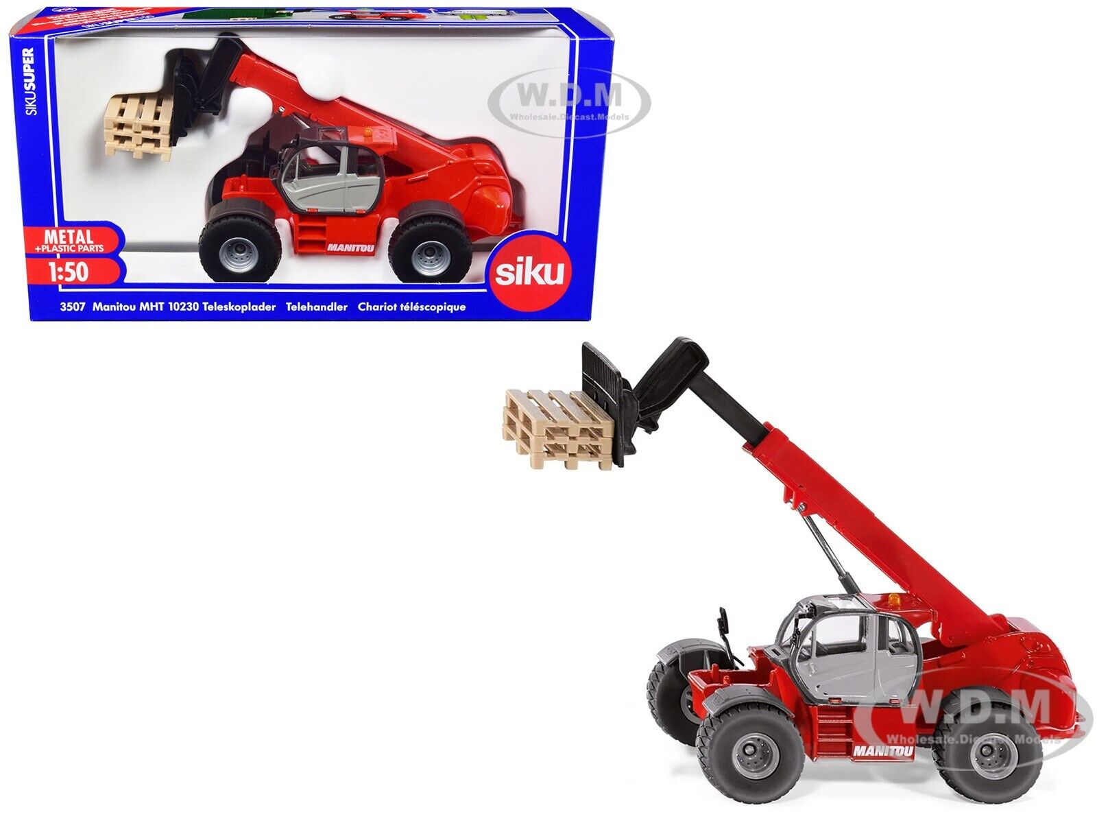 Siku 1:50 Manitou Mht 10230 Telehandler