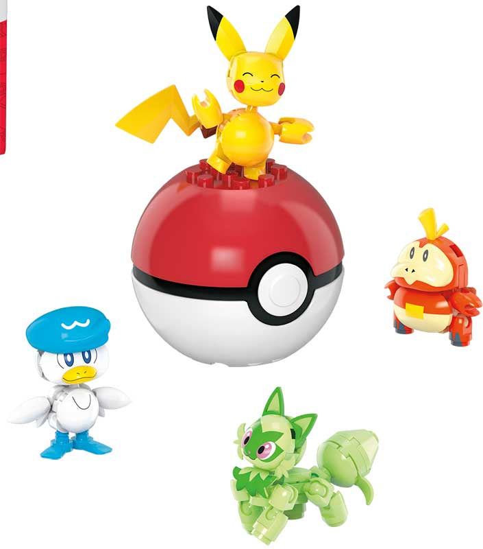 Pokemon Mega Construx Paldea Partners 5 Pack