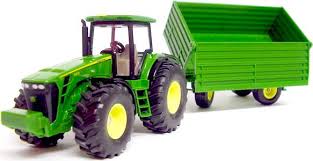 Siku 1:50 John Deere Tractor with Trailer